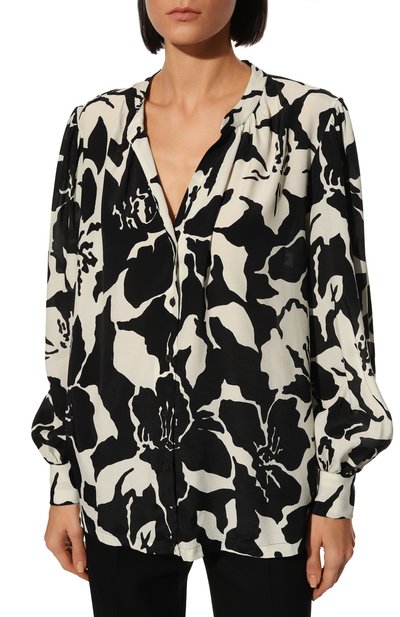Блузка из вискозы DRIES VAN NOTEN, арт. 222-030765-5090, фото 3