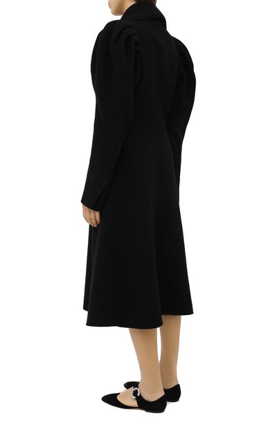 Шерстяное пальто JW ANDERSON черного цвета по цене 107500 руб., арт. C00077 PG0352, фото 4 Шерстяное пальто JW ANDERSON, арт. C00077 PG0352, фото 4