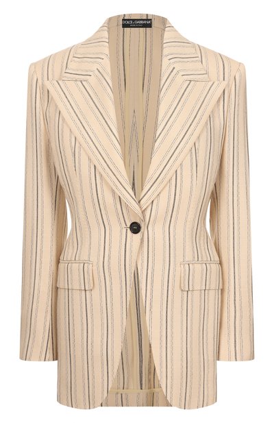 Женский жакет из вискозы DOLCE & GABBANA, арт. F29W0T/FR8AC