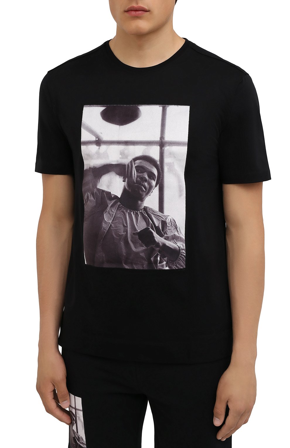 Хлопковая футболка LIMITATO черного цвета по цене 21650 руб., арт. HIT/T-SHIRT, фото 3 Хлопковая футболка LIMITATO, арт. HIT/T-SHIRT, фото 3