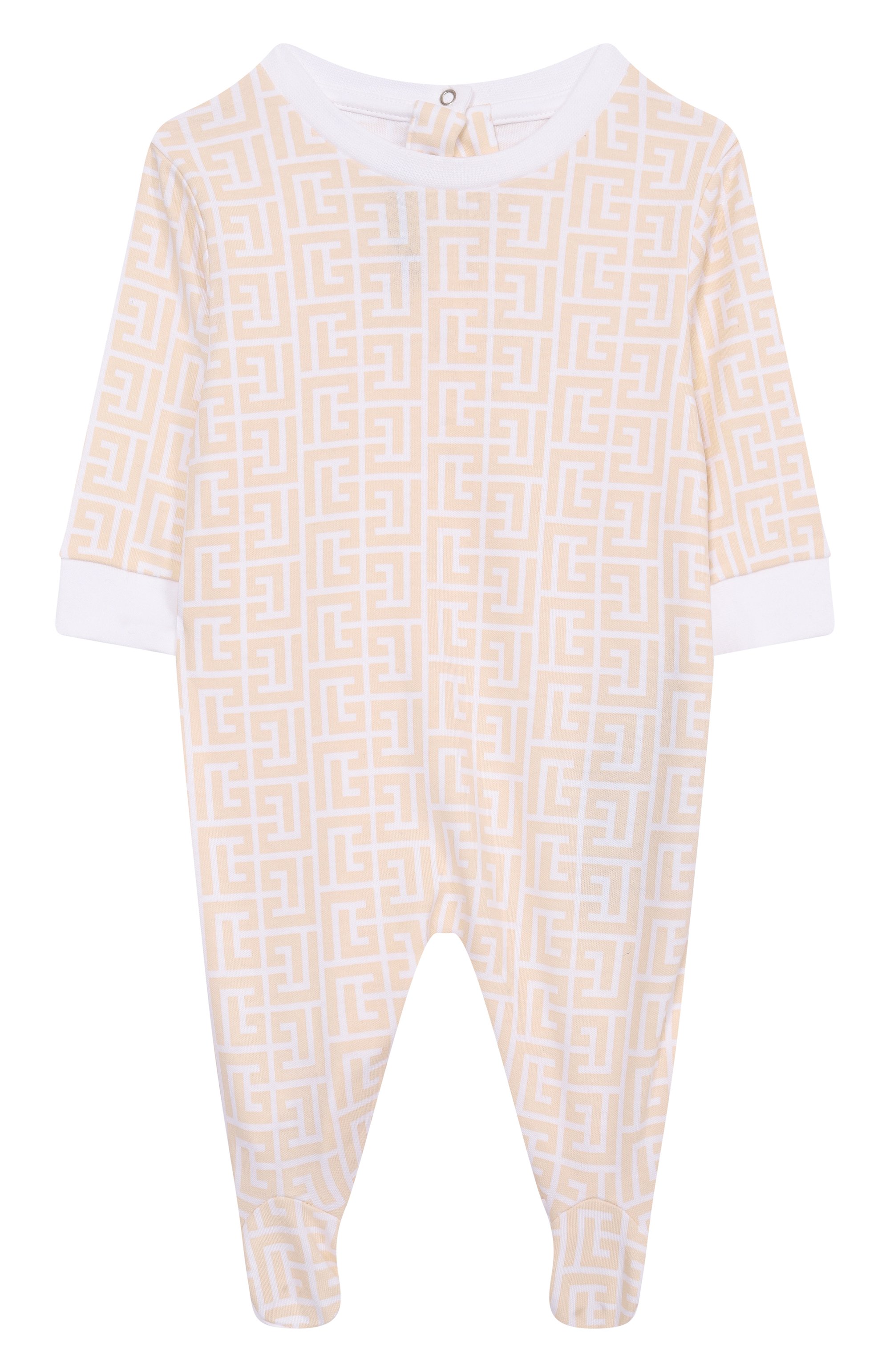 Комплект из трех предметов BALMAIN светло-бежевого цвета по цене 53800 руб., арт. BXB51A, фото 2 Комплект из трех предметов BALMAIN, арт. BXB51A, фото 2