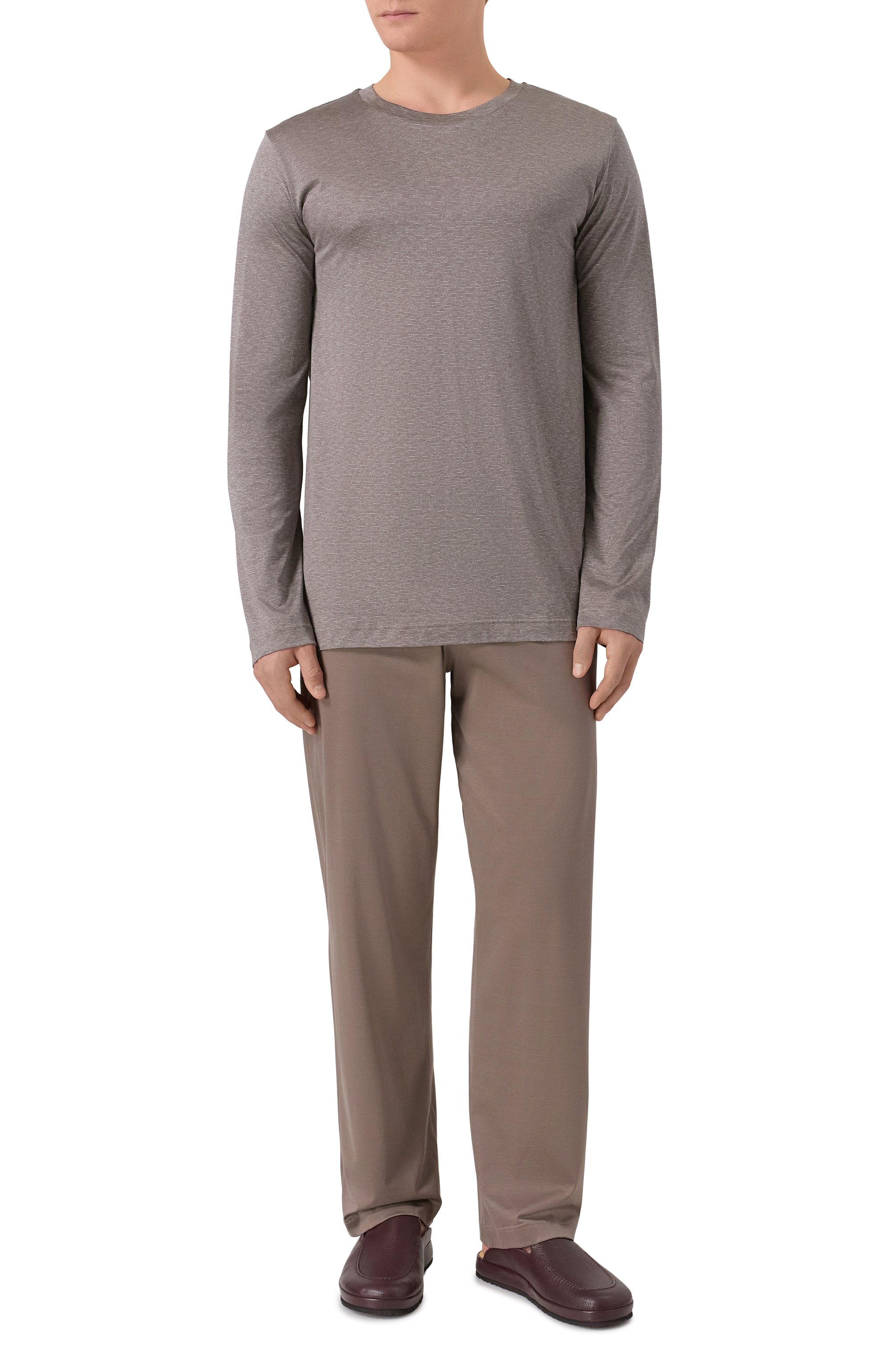 Пижама из хлопка и шелка ZIMMERLI, арт. 1365-96050, фото 2