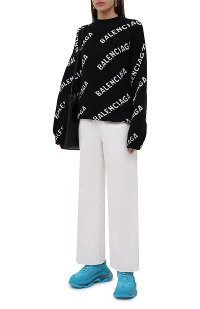 Текстильные кроссовки triple s BALENCIAGA, арт. 544351/W2GA1, фото 2