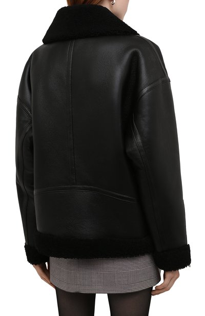 Дубленка из овчины BATS черного цвета по цене 139900 руб., арт. FW22_SC_001, фото 4 Дубленка из овчины BATS, арт. FW22_SC_001, фото 4