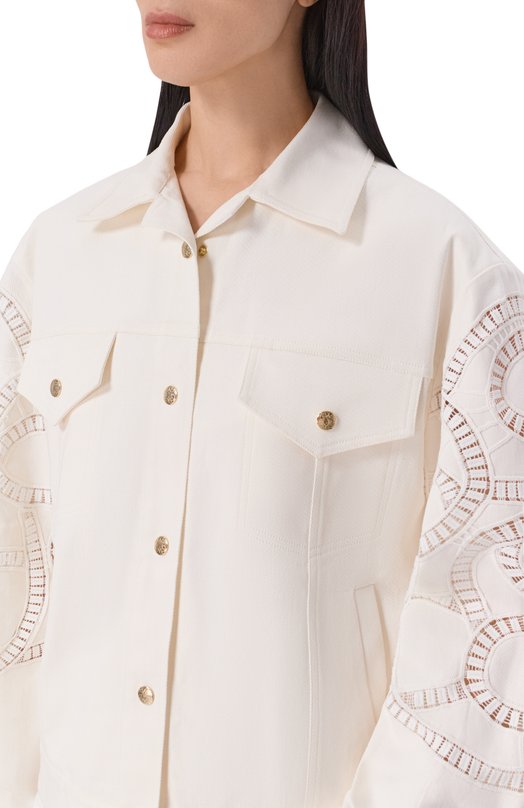 Куртка Elie Saab J0114/P0M01 Белый  J0114/P0M01 Фото 5