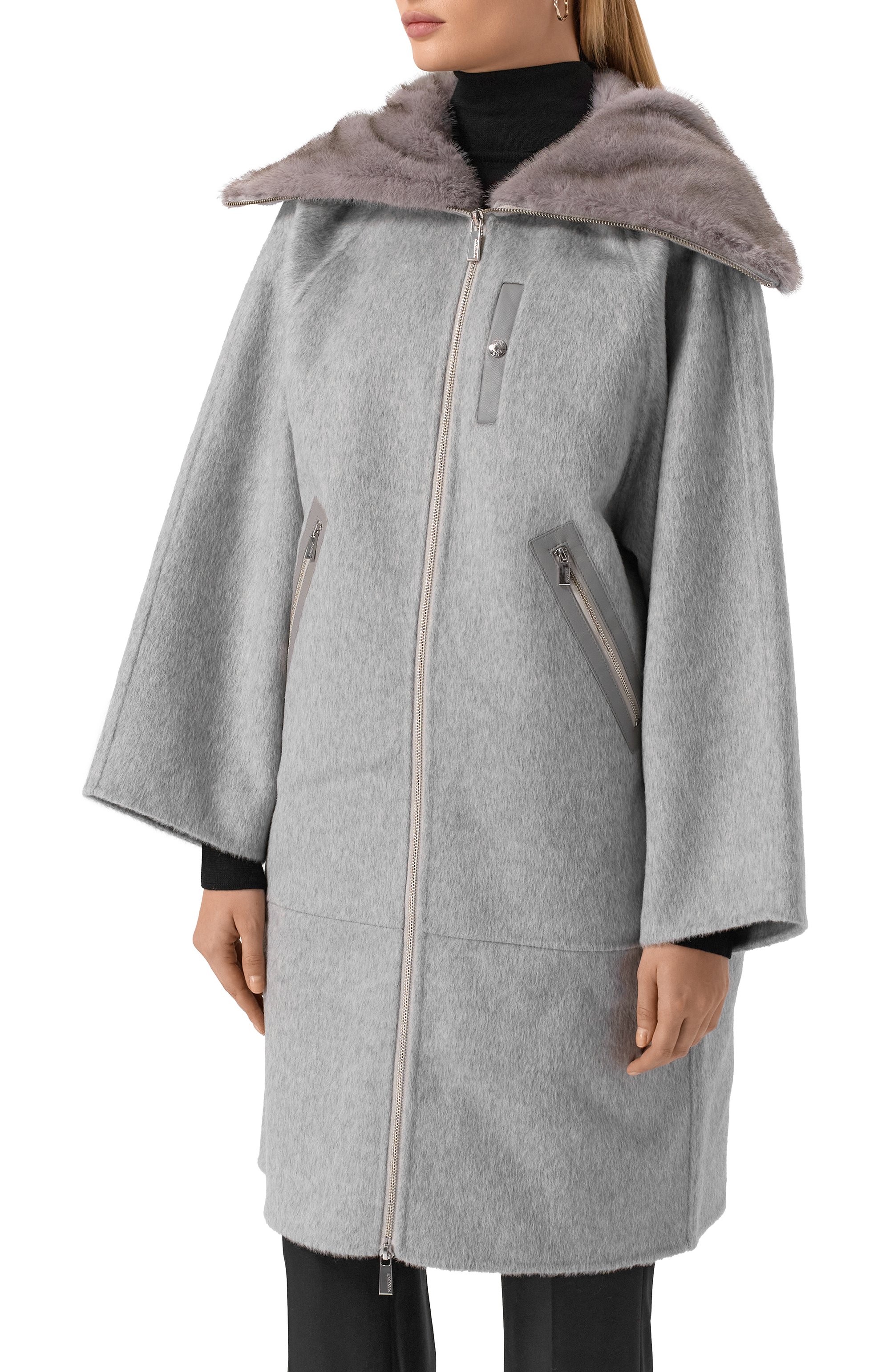 Пальто из шерсти и кашемира MAX AND MOI, арт. H25MILA, фото 3