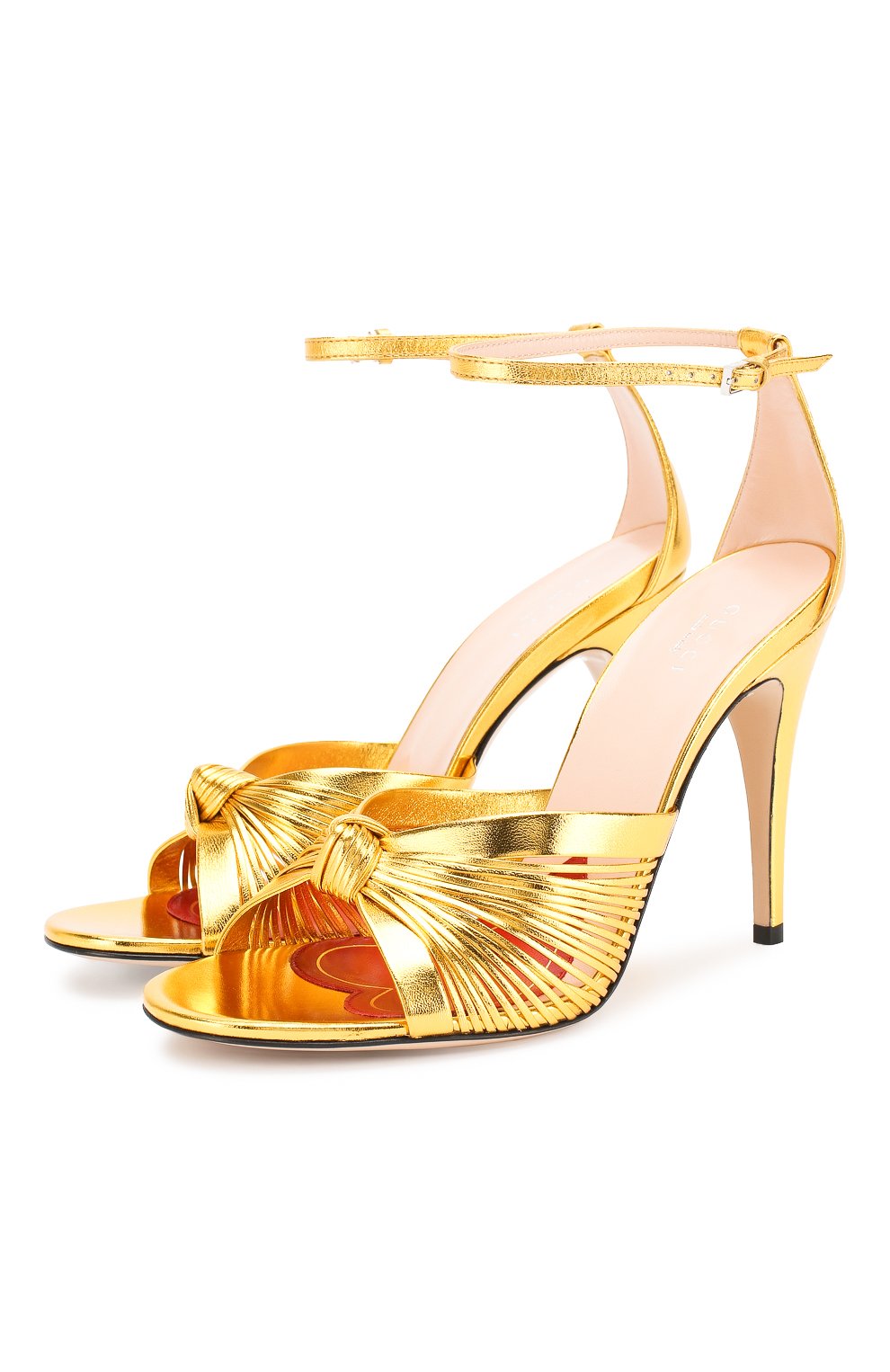 Кожаные босоножки crawford GUCCI, арт. 577225/B8B00, фото 1