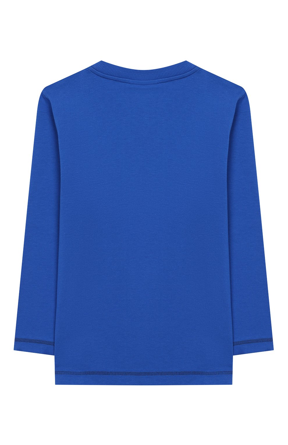 Хлопковая пижама SANETTA синего цвета по цене 4775 руб., арт. 232449 0519, фото 3 Хлопковая пижама SANETTA, арт. 232449 0519, фото 3