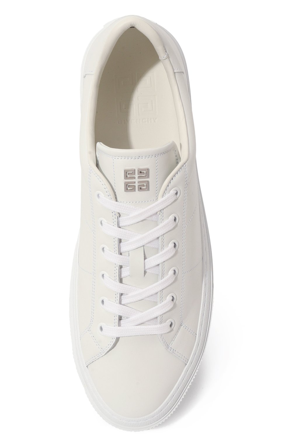 Кожаные кеды city sport GIVENCHY кремового цвета по цене 54850 руб., арт. BH005VH118, фото 6 Кожаные кеды city sport GIVENCHY, арт. BH005VH118, фото 6