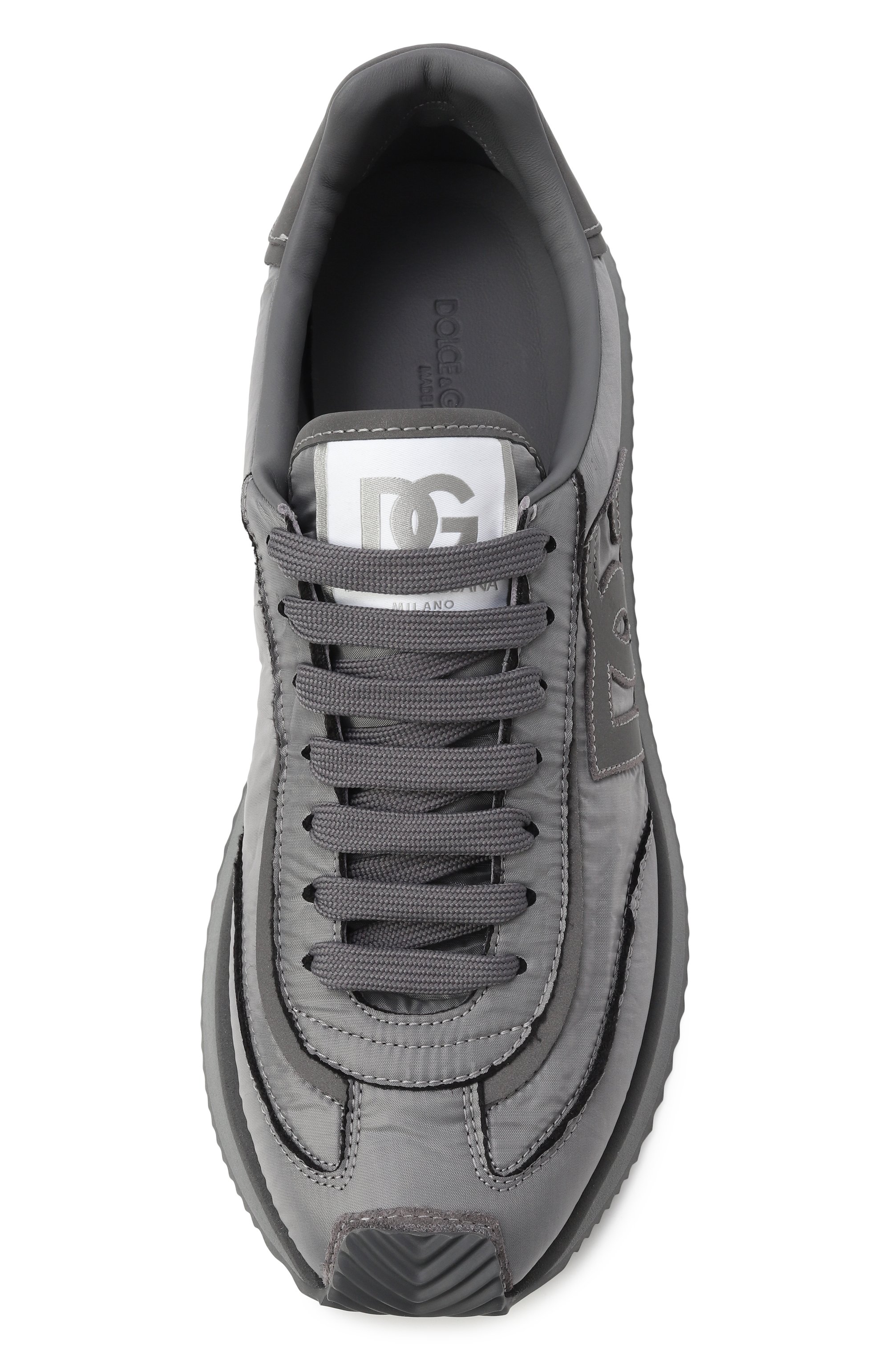 Комбинированные кроссовки dg cushion DOLCE & GABBANA, арт. CS2288/AF992, фото 6