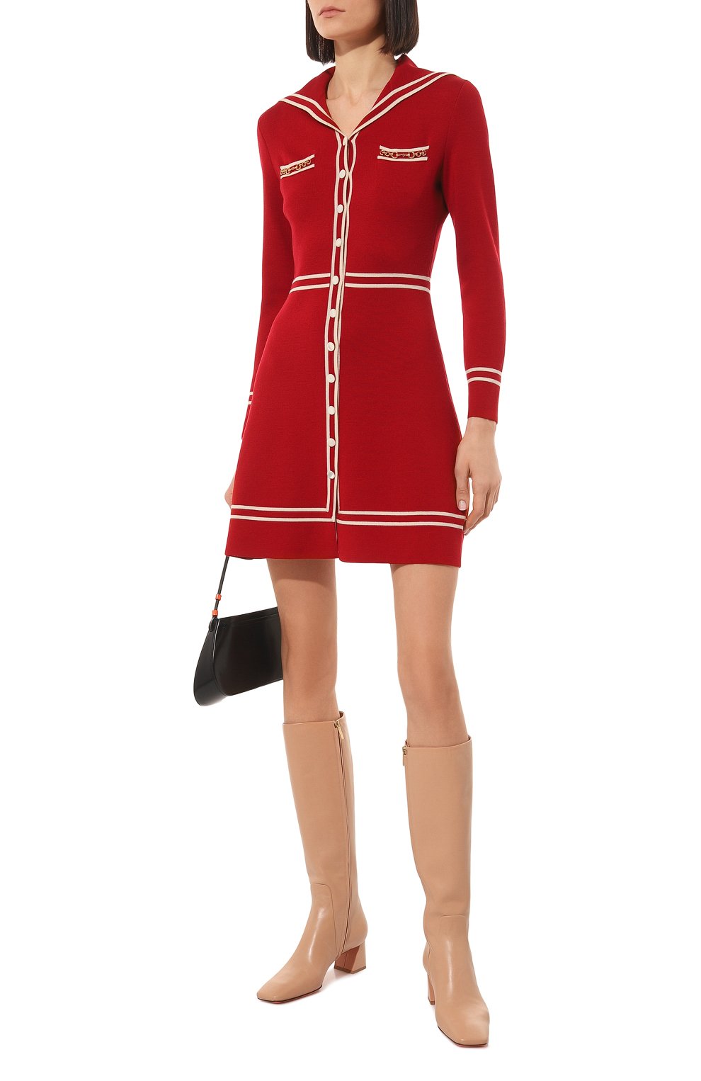 Шерстяное платье GUCCI, арт. 644564 XKBNZ, фото 2