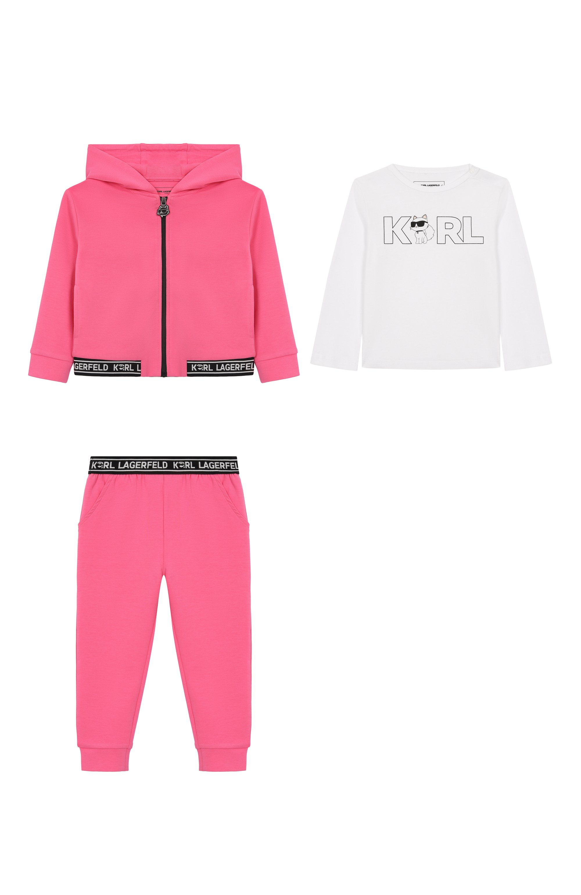 Комплект из трех предметов KARL LAGERFELD KIDS, арт. Z30649, фото 1