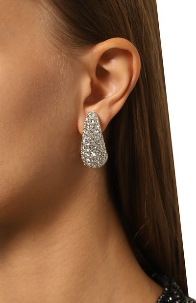 Клипсы sublima SWAROVSKI серебряного цвета по цене 42300 руб., арт. 5699564, фото 2 Клипсы sublima SWAROVSKI, арт. 5699564, фото 2