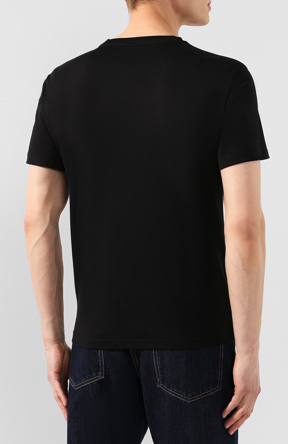 Хлопковая футболка BERLUTI, арт. R15JRS32-005, фото 4