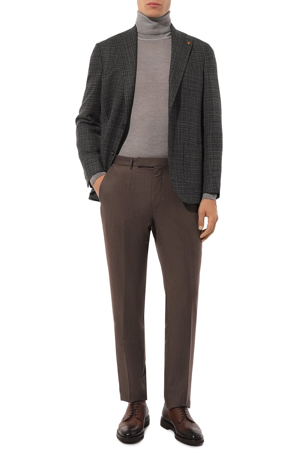 Шерстяные брюки ZEGNA, арт. 75TB12/811F32A8, фото 2