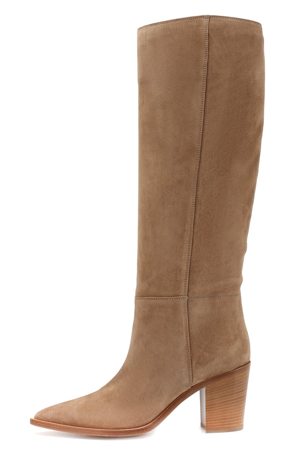 Замшевые сапоги daenerys 70 GIANVITO ROSSI, арт. G80654.70CU0.C45CAML, фото 3