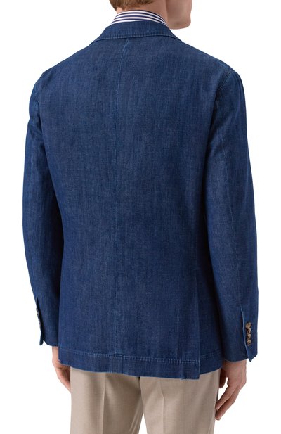 Джинсовый пиджак BRUNELLO CUCINELLI, арт. ME6457BUD, фото 4