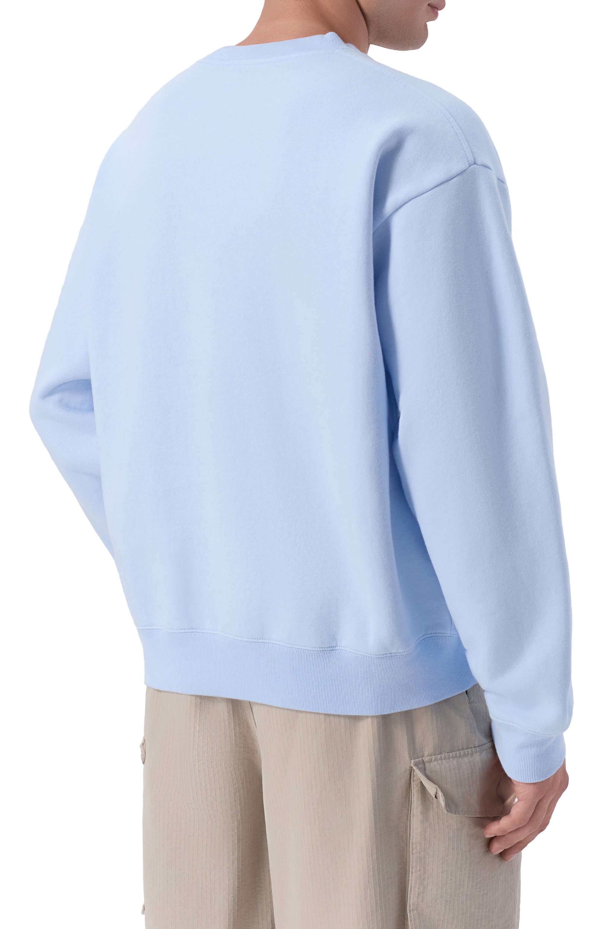 Хлопковый свитшот SPORTY AND RICH, арт. ST098710241BL90, фото 4