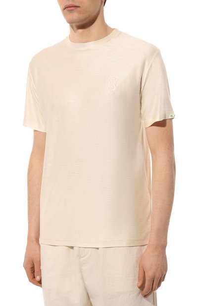 Шелковая футболка STEFANO RICCI, арт. MNH3102170/K0002N, фото 3