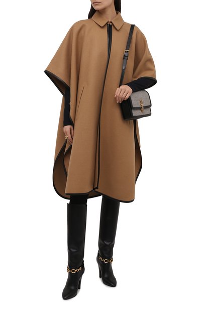 Кашемировый кейп SAINT LAURENT, арт. 661166/Y143V, фото 2