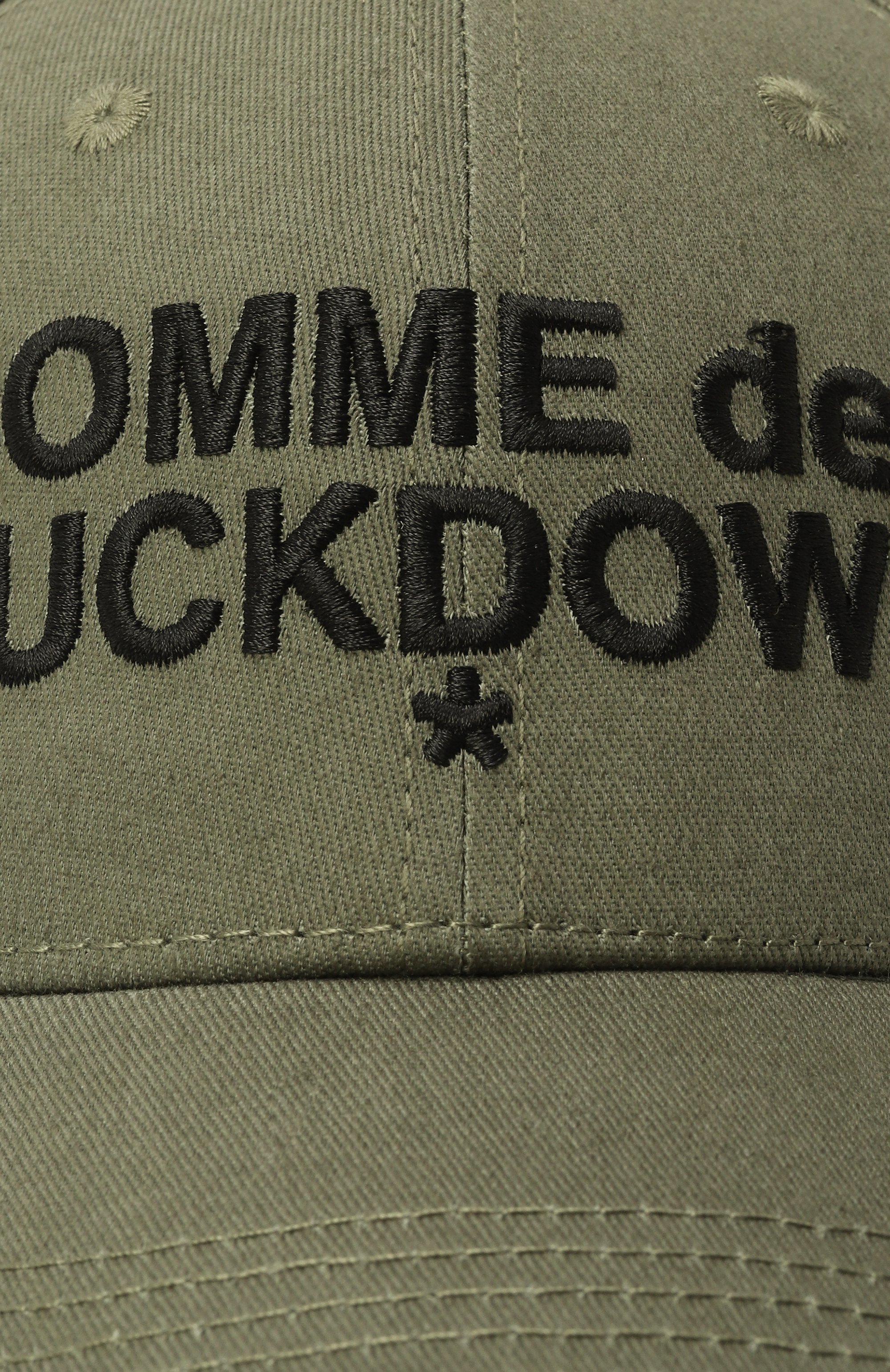 Хлопковая бейсболка COMME DES FUCKDOWN, арт. CFACX00210, фото 4