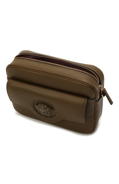 Сумка la medusa VERSACE хаки цвета по цене 120000 руб., арт. DBFI046/DVIT3T, фото 4 Сумка la medusa VERSACE, арт. DBFI046/DVIT3T, фото 4