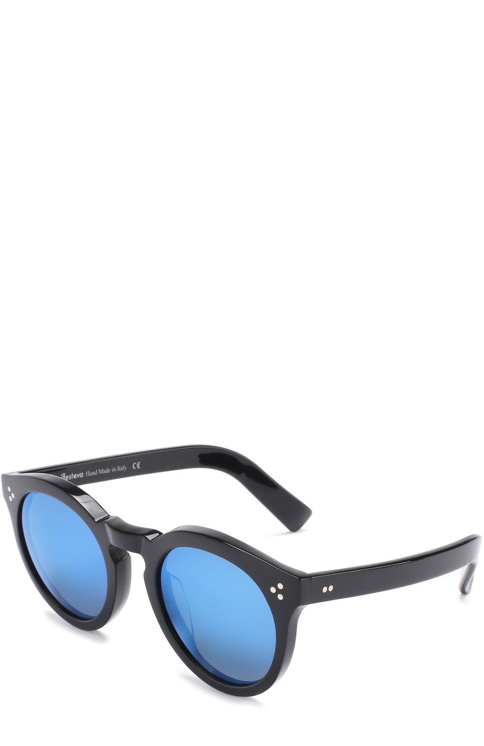 Солнцезащитные очки ILLESTEVA черного цвета по цене 25980 руб., арт. LE0NARD II BLACK/BLUE, фото 1 Солнцезащитные очки ILLESTEVA, арт. LE0NARD II BLACK/BLUE, фото 1