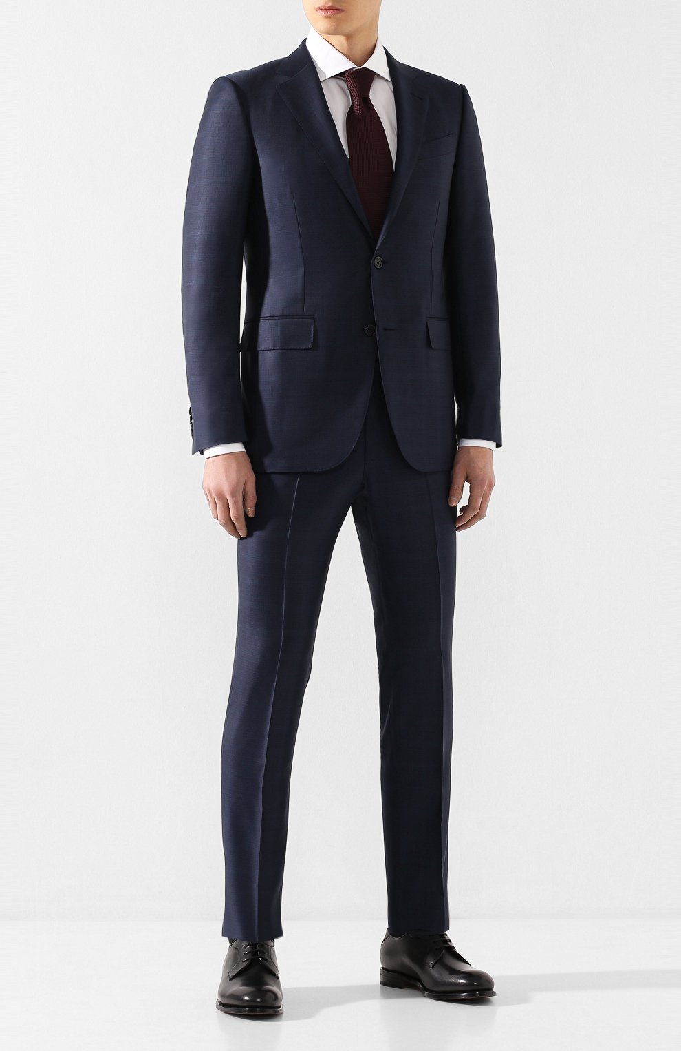 Хлопковая сорочка ZEGNA, арт. 701222/9MS0BA, фото 2