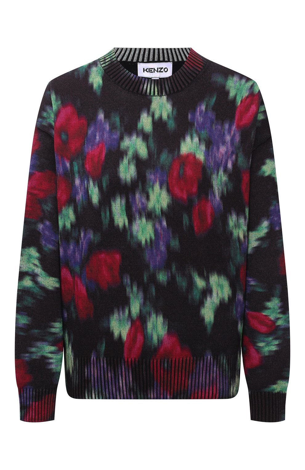 Пуловер из хлопка и вискозы KENZO, арт. FC52PU6543CA, фото 1