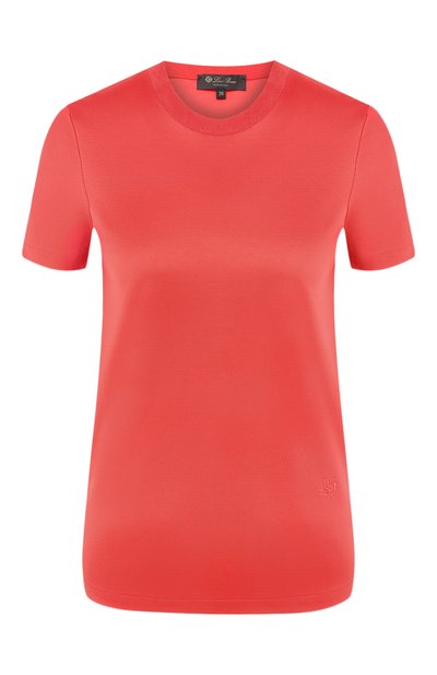 Женская хлопковая футболка LORO PIANA, арт. FAI5069