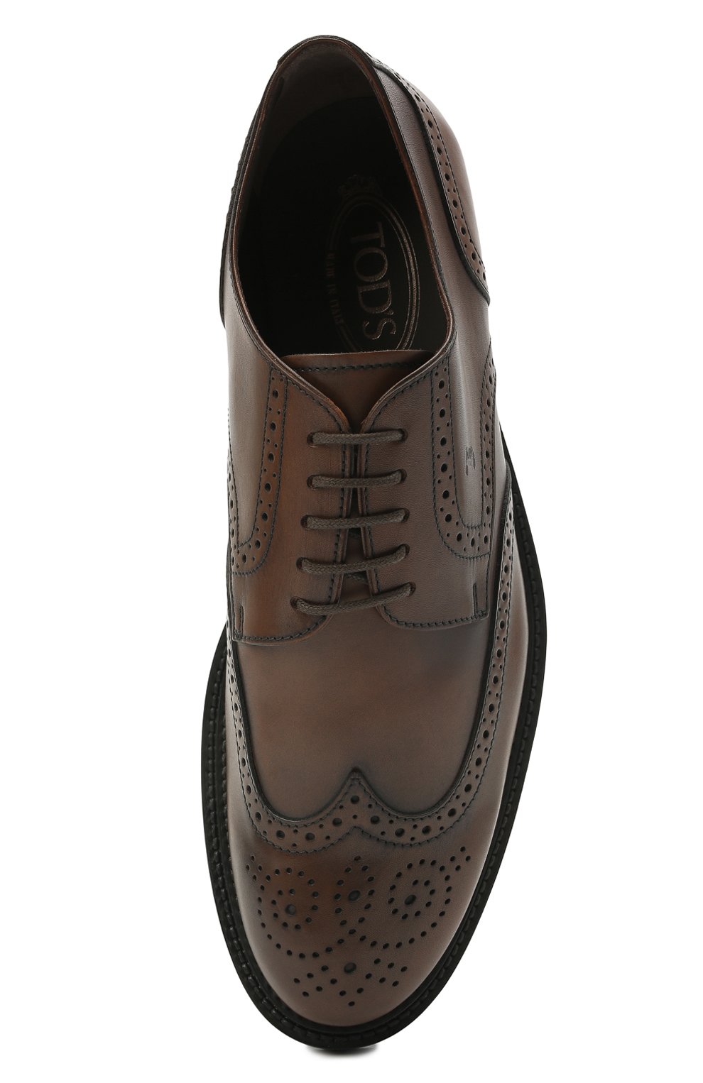 Кожаные дерби TOD’S, арт. XXM62C00C10D9C, фото 5