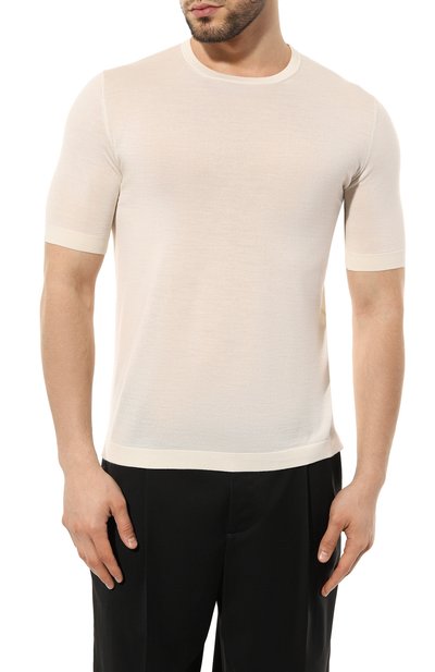 Джемпер из шерсти и шелка ANDREA CAMPAGNA, арт. TS0MC/LSC18R, фото 3