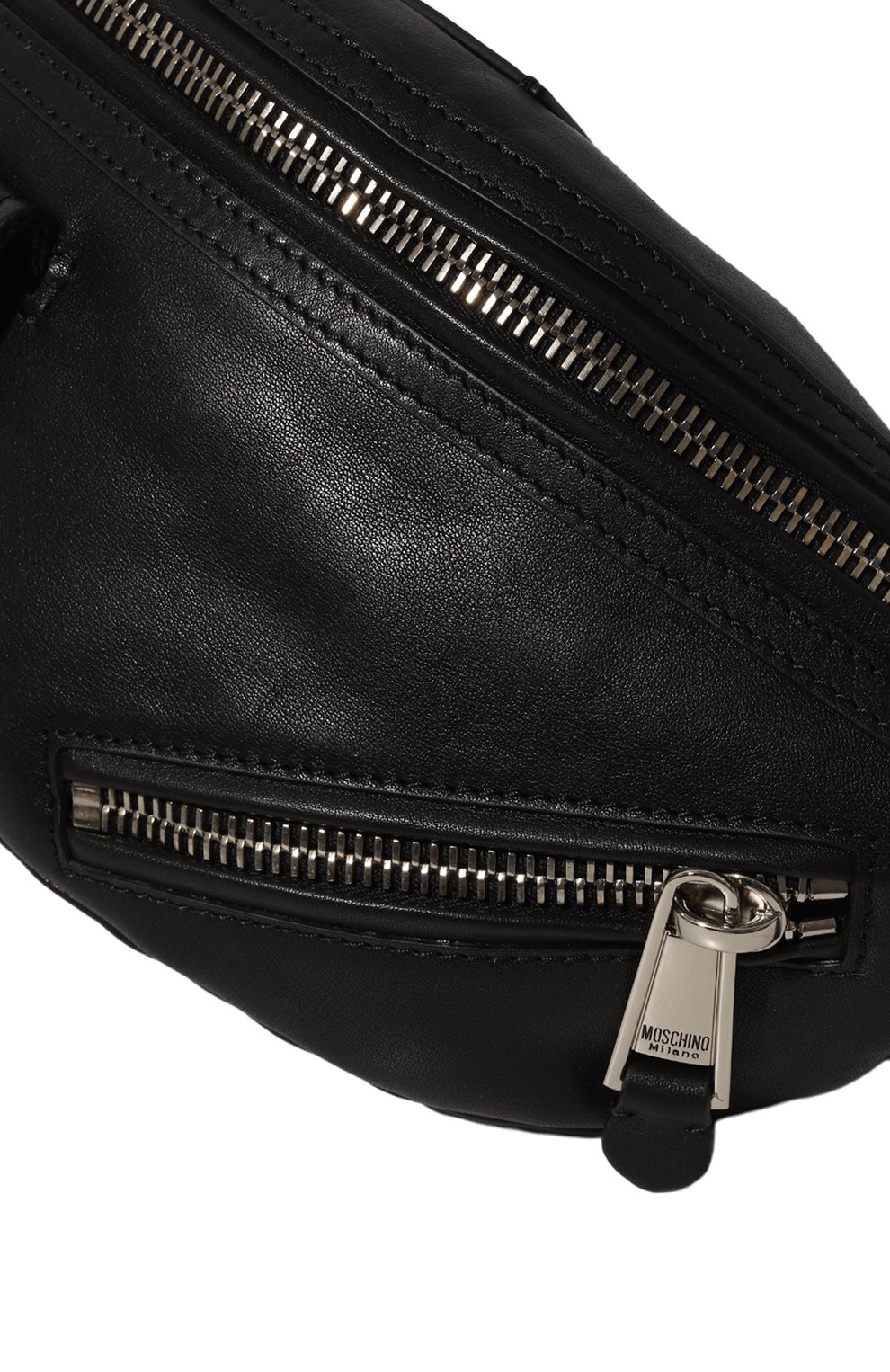 Кожаная поясная сумка MOSCHINO, арт. A7705/8002, фото 3