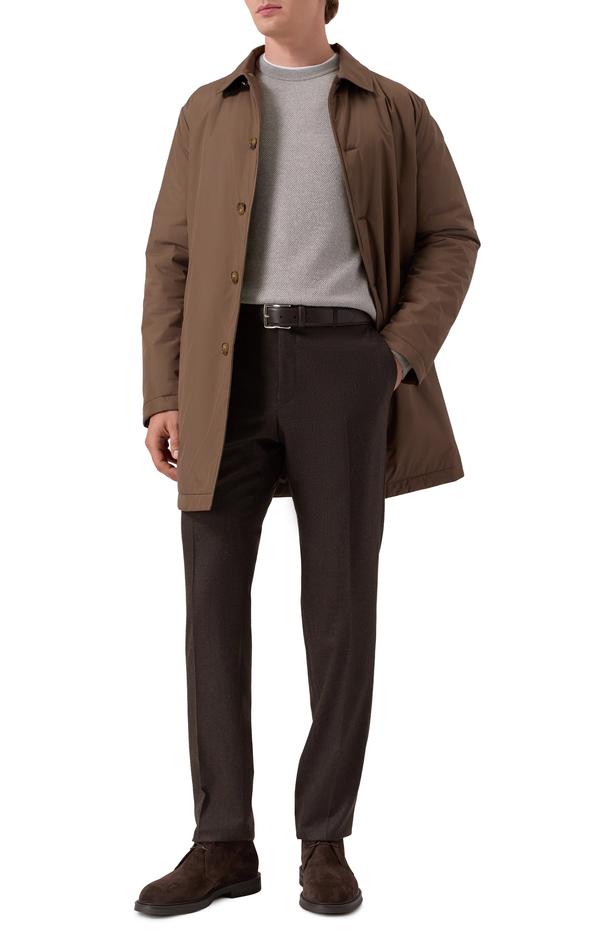 Шерстяные брюки CORNELIANI, арт. 265B01-2618111, фото 2