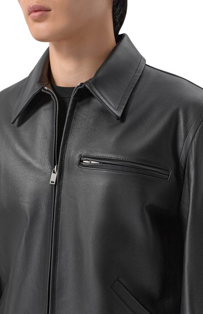 Кожаная куртка JIL SANDER, арт. J22SW0101/J07227, фото 5