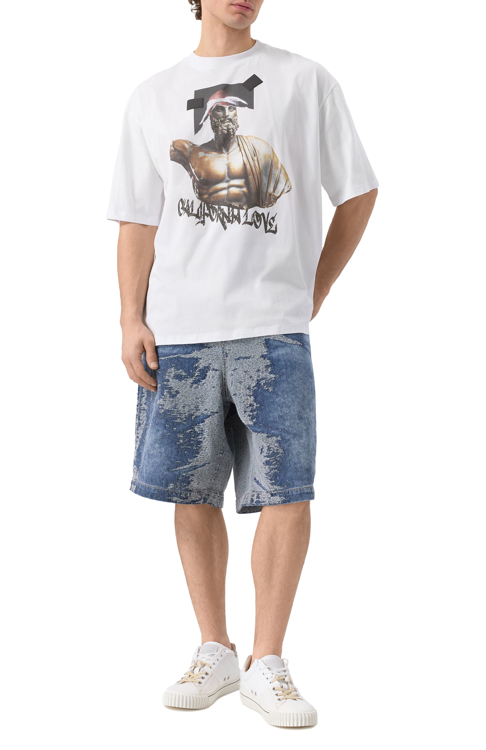 Хлопковая футболка DIEGO VENTURINO, арт. DVTS0PRCL, фото 2