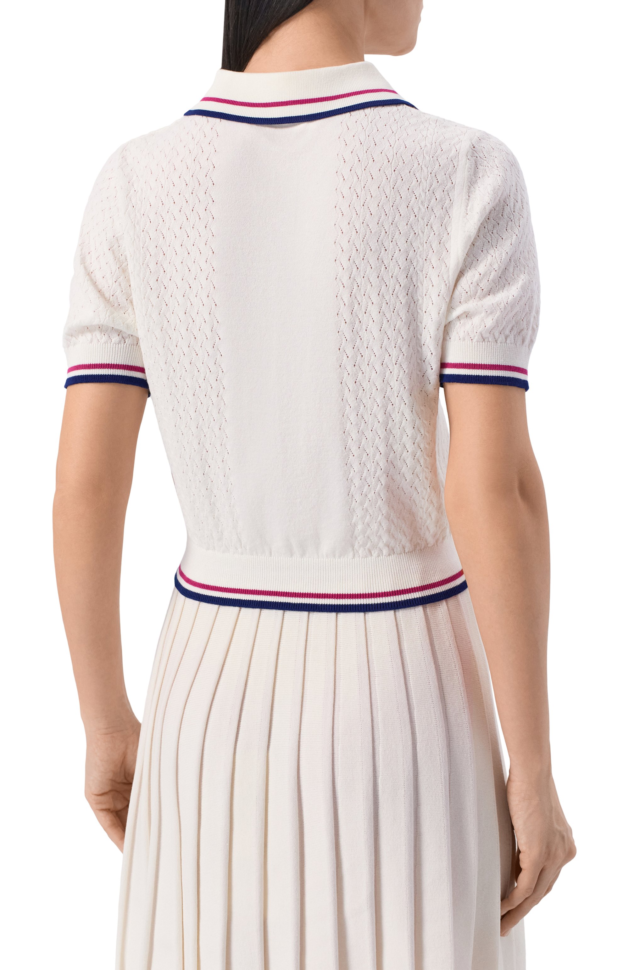 Поло из вискозы HINNOMINATE, арт. HMABW02471, фото 4