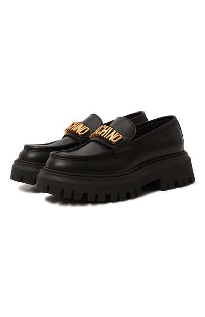 Кожаные лоферы MOSCHINO, арт. 76047/28-35
