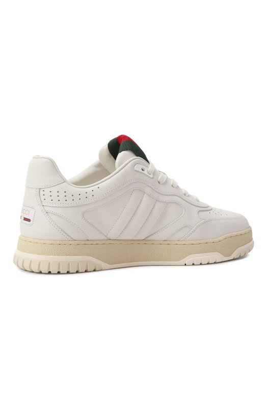 Кожаные кеды Re-Web Gucci 786186/AADJ9 Белый  786186/AADJ9 Фото 5