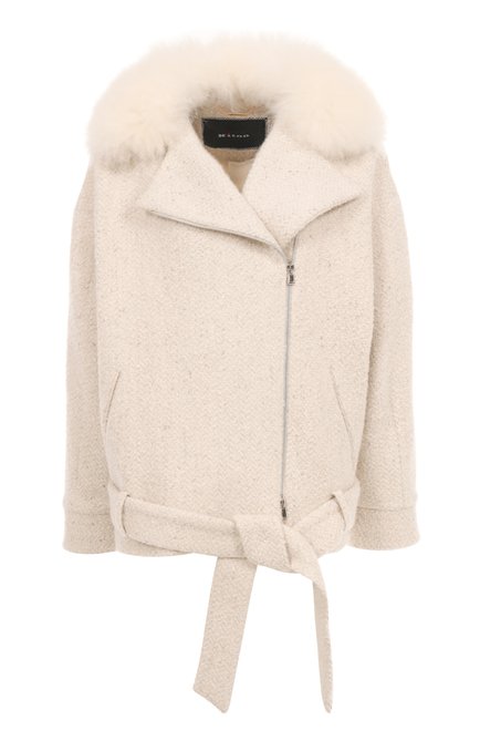 Женская хлопковая футболка KITON, арт. D60605K0529G02