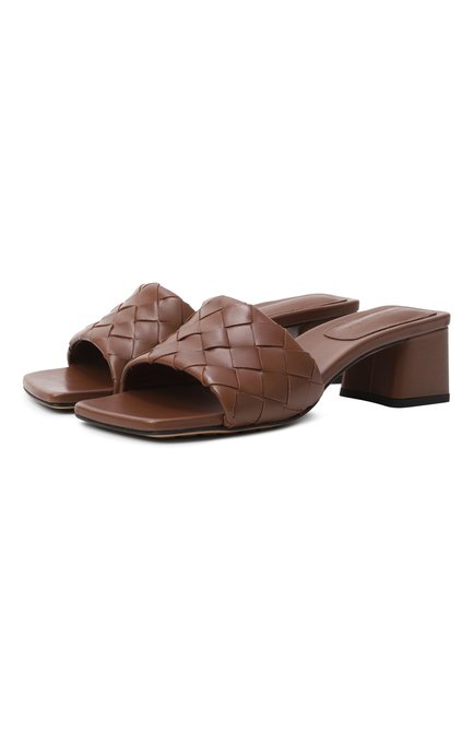 Женские кожаные мюли parco BOTTEGA VENETA, арт. 838098/V2ED0