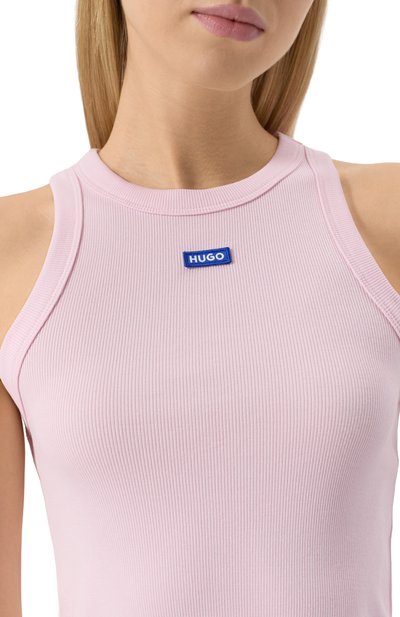 Хлопковая майка HUGO BLUE, арт. 50508857, фото 5