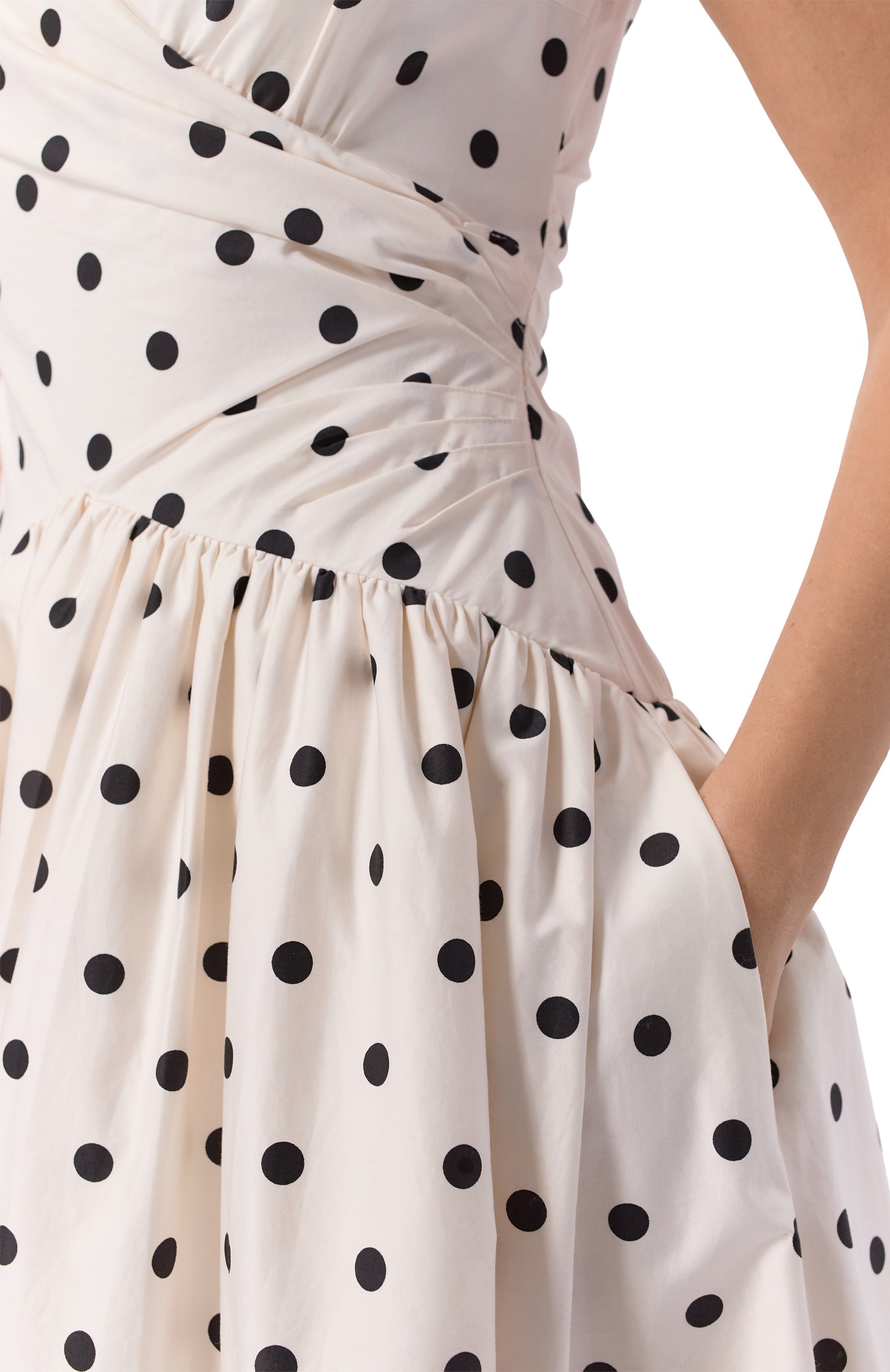 Хлопковое платье SELF-PORTRAIT, арт. RS26209MC, фото 4