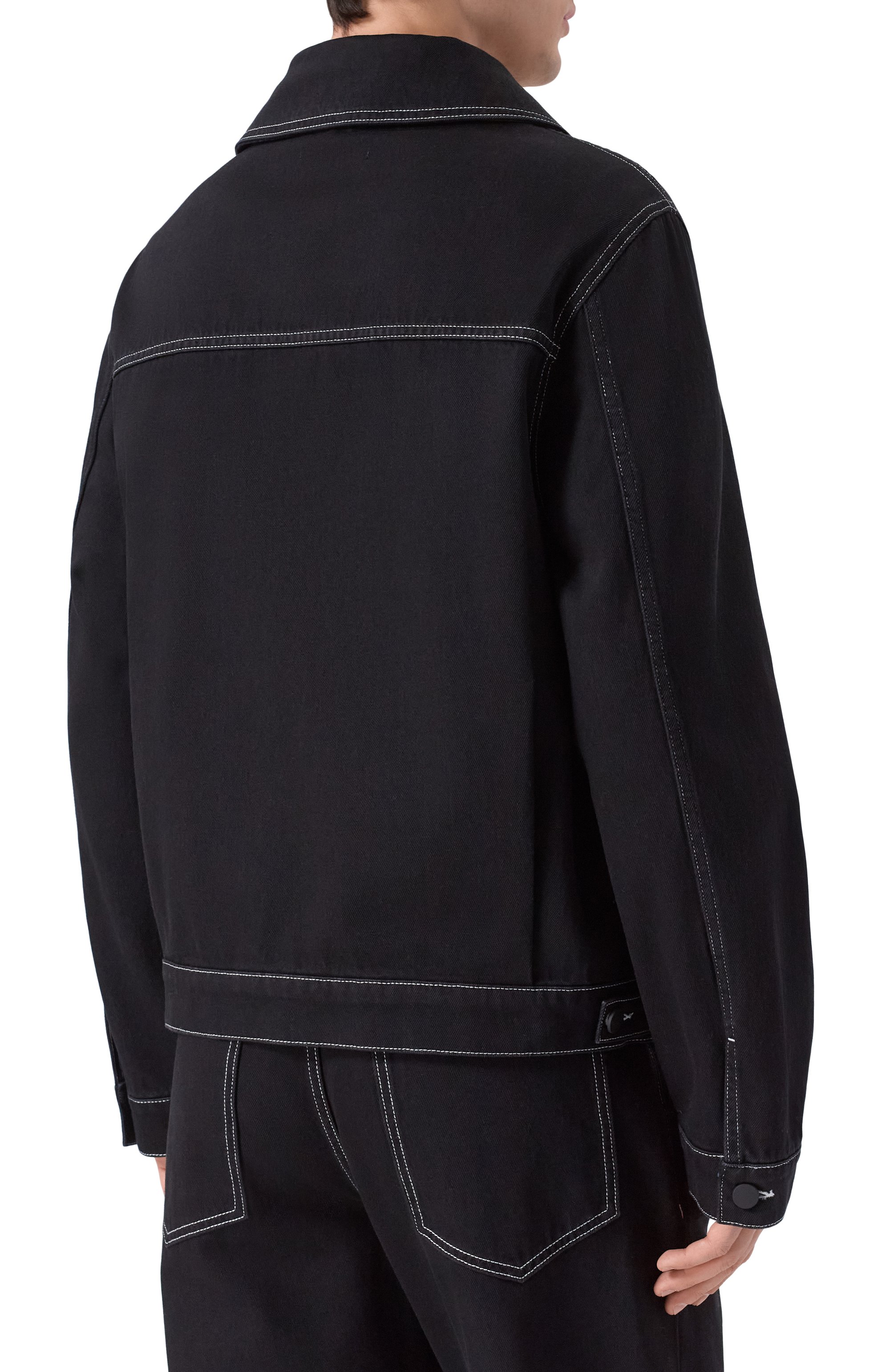 Джинсовая куртка KITON, арт. UGK125K0233H02, фото 4