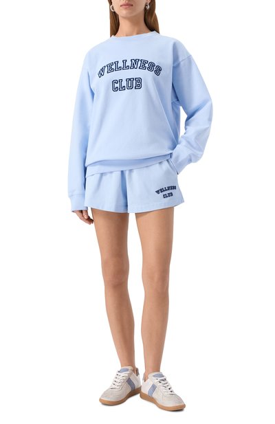 Хлопковый свитшот SPORTY AND RICH, арт. ST071602010BL90, фото 2