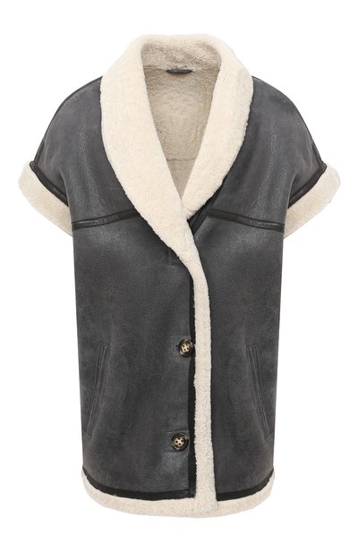 Женский жилет из овчины ISABEL MARANT ETOILE, арт. MA0775-20A013E/ADELIA