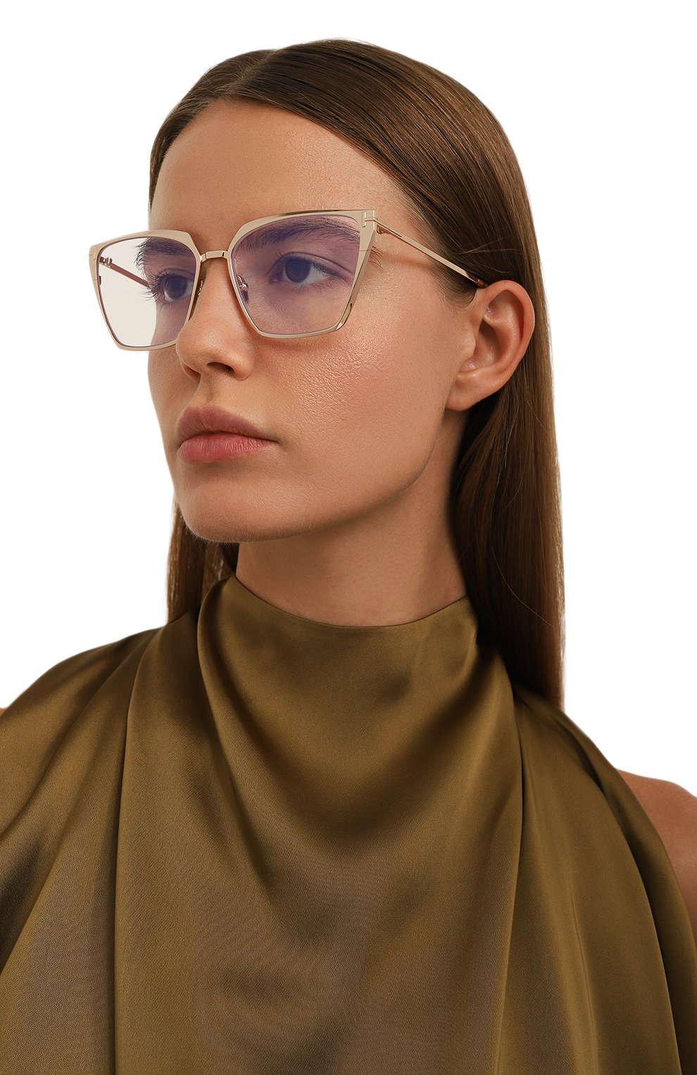 Оправа TOM FORD золотого цвета по цене 56150 руб., арт. TF5945-B 028, фото 2 Оправа TOM FORD, арт. TF5945-B 028, фото 2