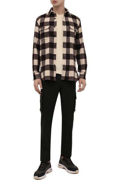 Хлопковая футболка BRUNELLO CUCINELLI, арт. M0T611308, фото 2