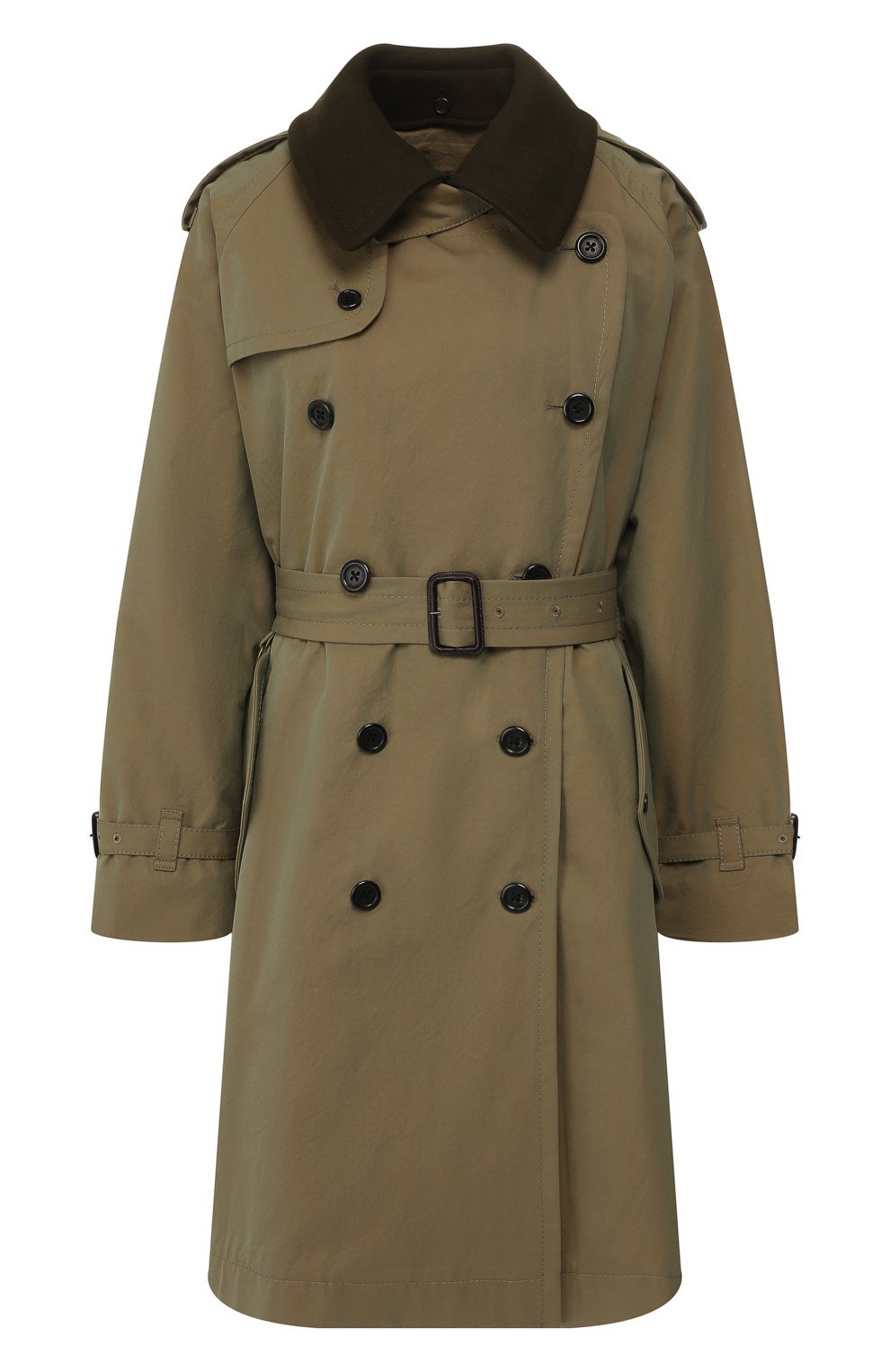 Хлопковый тренч MARC JACOBS (THE) хаки цвета по цене 127500 руб., арт. M4007898, фото 1 Хлопковый тренч MARC JACOBS (THE), арт. M4007898, фото 1