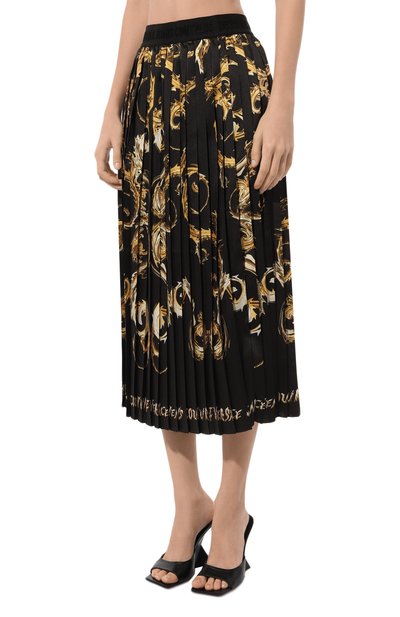 Плиссированная юбка VERSACE JEANS COUTURE, арт. 77HAE8P5/NS541, фото 3